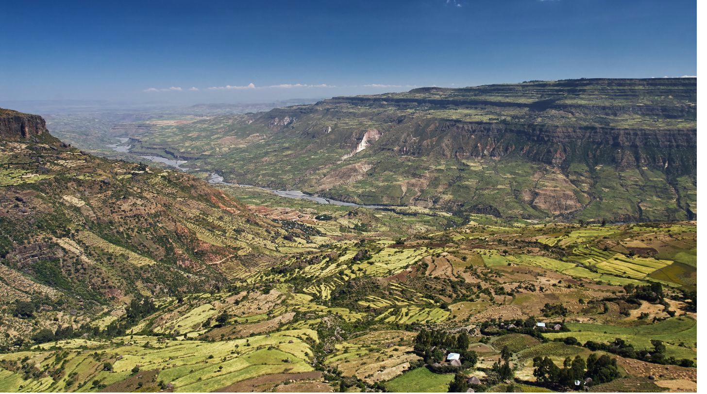 Kenya Rift Valley farmland